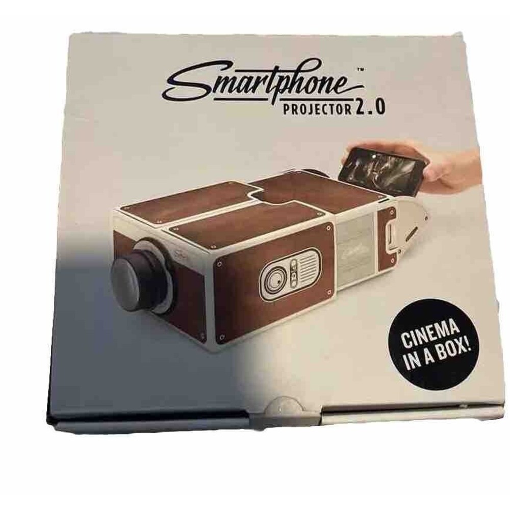 Smartphone Projector 2.0 Home Theater Turn Your Phone Into A Projector!